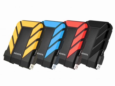 ADATA、防水・防塵・耐衝撃筐体採用の高耐久ポータブルHDD「HD710 Pro」など2種