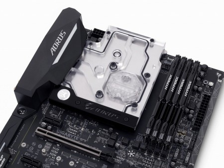 「RGB Fusion」対応のGIGABYTE製Ryzenマザー専用ウォーターブロック、EK Water Blocksから発売