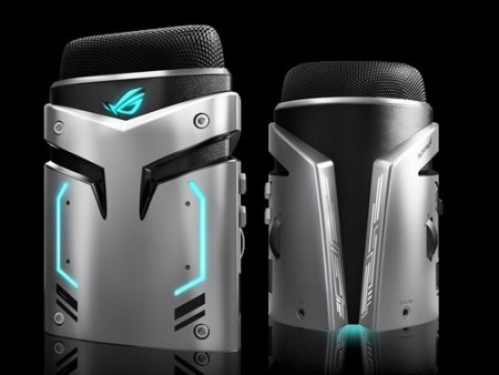 スタジオグレードの録音ができる「Aura RGB」対応コンデンサマイク、ASUS「ROG Strix Magnus」