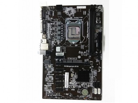 Intel H81チップ採用のBitCoin採掘向けマザーボード、Colorful「C.H81A-BTC V20」