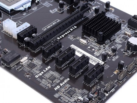 Intel H81チップ採用のBitCoin採掘向けマザーボード、Colorful「C.H81A-BTC V20」