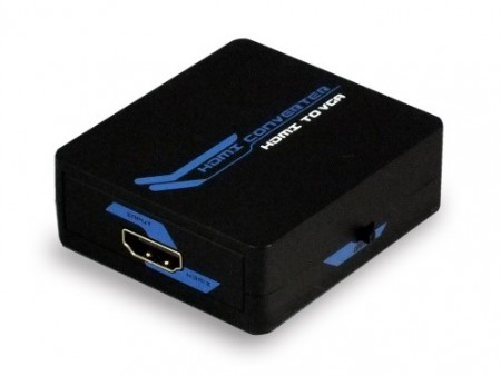 ラトック、HDMI信号をD-Subとアナログ音声に変換する「HDMI to VGA変換アダプター」