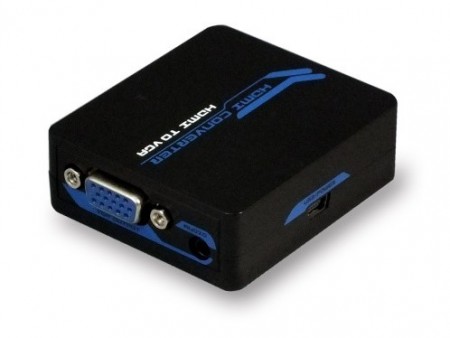 ラトック、HDMI信号をD-Subとアナログ音声に変換する「HDMI to VGA変換アダプター」