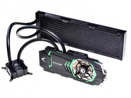 CPUとVGAをまとめて冷却する、360mmラジエター採用オールインワン水冷キットがID-COOLINGから