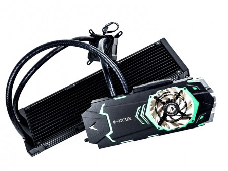 CPUとVGAをまとめて冷却する、360mmラジエター採用オールインワン水冷キットがID-COOLINGから