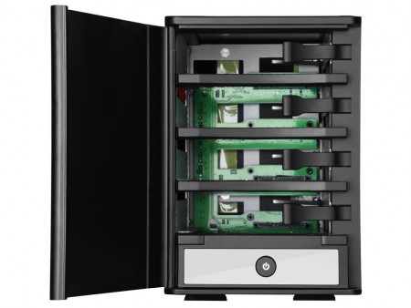 3.5インチ4ベイ仕様の外部ストレージケース、SilverStone「SST-TS431」シリーズ