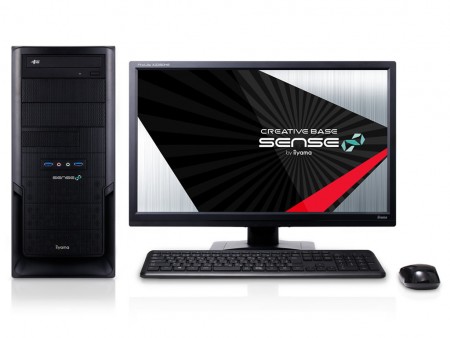 SENSE∞、Ryzen 7とQuadro標準の「Maya」モデラー向けミドルタワーPC 2モデル発売