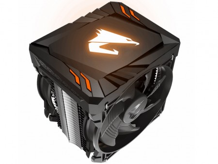 φ10mm×3本の極太ヒートパイプを採用するサイドフローCPUクーラー、GIGABYTE「ATX700」