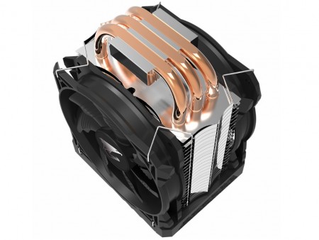φ10mm×3本の極太ヒートパイプを採用するサイドフローCPUクーラー、GIGABYTE「ATX700」