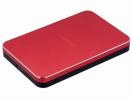 センチュリー、高速UASPモード対応の2.5インチケース「SIMPLE SMART BOX」に新色ミラージュレッド