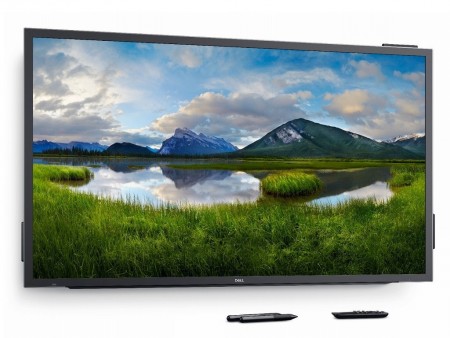 20点マルチタッチ対応のカンファレンス向け55インチ4K液晶、デル「C5518QT」