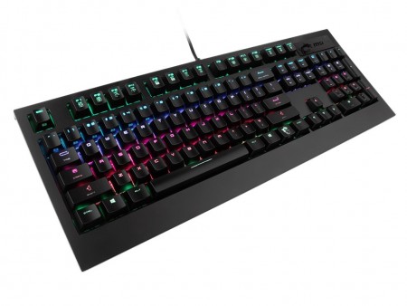 MSI、“銀軸”こと高速スイッチCherry MX SPEED RGB搭載キーボード「GK-701 RGB」リリース