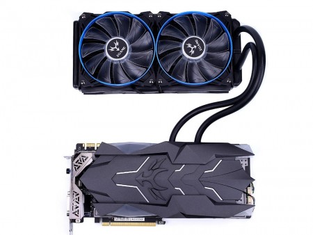 240mmラジエター採用の水冷クーラー搭載GTX 1080 Ti、Colorful「iGame GTX1080Ti Neptune W」