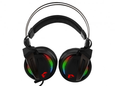 7.1chバーチャルサラウンド対応のゲーミングヘッドセット、MSI「Immerse GH70」