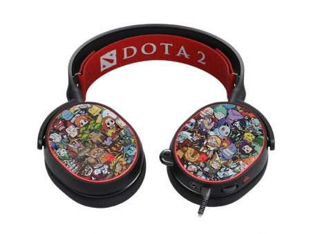 SteelSeries、「Dota 2」のアートワークをデザインした限定版ヘッドセット「Arctis 5 Dota 2 Edition」