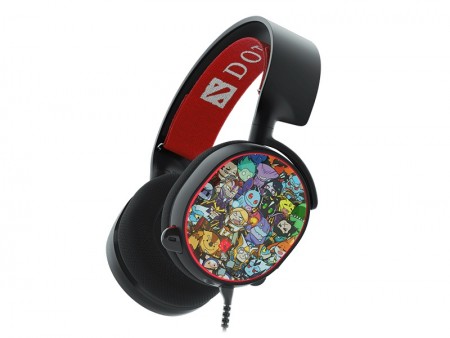 SteelSeries、「Dota 2」のアートワークをデザインした限定版ヘッドセット「Arctis 5 Dota 2 Edition」