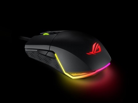 サイドボタンやクリックスイッチをカスタマイズできるゲーミングマウス、ASUS「ROG Pugio」