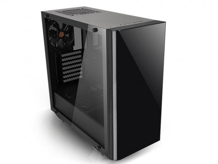 両サイド強化ガラス採用のミドルタワーPCケース、Thermaltake「View 21 Tempered Glass Edition」