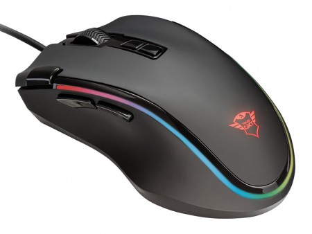 フルRGB LED搭載のゲーミングマウス、TRUST GAMING「GXT 188 LABAN RGB MOUSE」