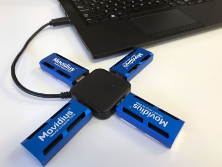 処理性能100GFLOPS以上、世界初のUSB型ディープラーニング端末、Intel「Movidius Neural Compute Stick」