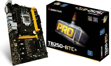 ホームマイニングに最適。8枚のVGAを搭載できるBIOSTAR「TB250-BTC+」国内発売開始