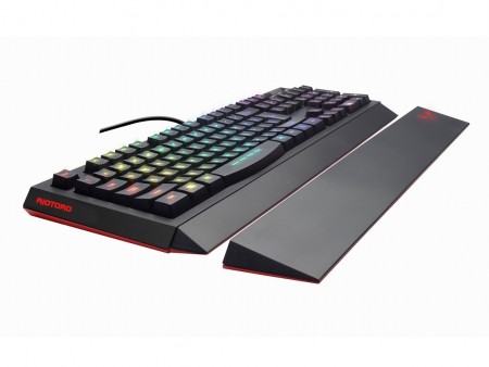 Riotoro、静音メンブレンキー採用のゲーミングイルミーネーションキーボード「Ghostwriter Classic」