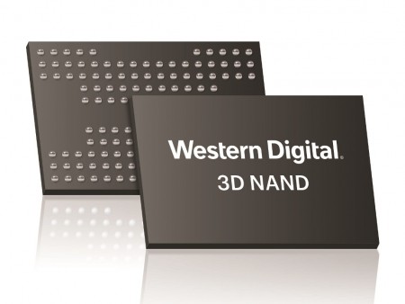 容量は従来比50％アップ。4bitセルの3D NANDフラッシュがWestern Digitalから