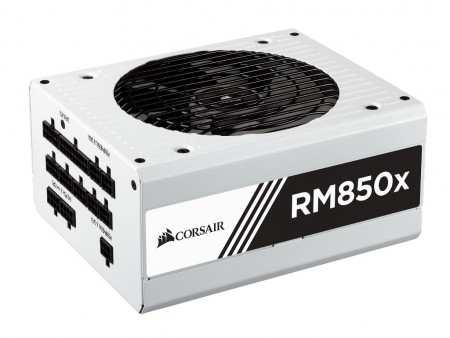 CORSAIR、フルモジュラーGOLD電源「RMx」シリーズにホワイトモデル追加