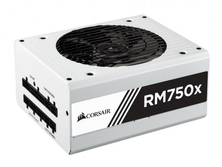 CORSAIR、フルモジュラーGOLD電源「RMx」シリーズにホワイトモデル追加
