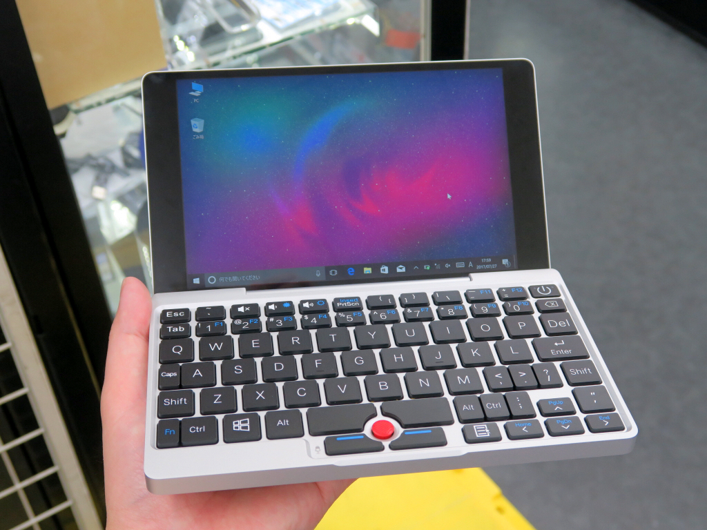 話題のポケットサイズノートPC「GPD Pocket」が奇跡的に入荷するも即