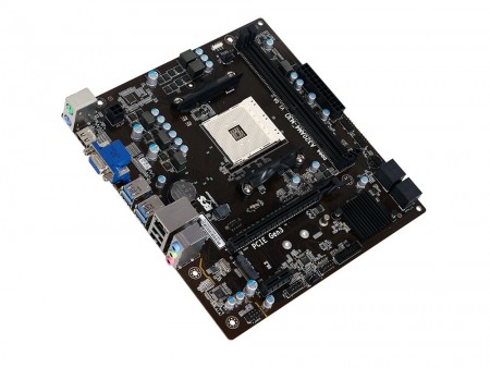 220×205mmのコンパクトなRyzen対応MicroATXマザーボード、ECS「A320AM4-M3D」