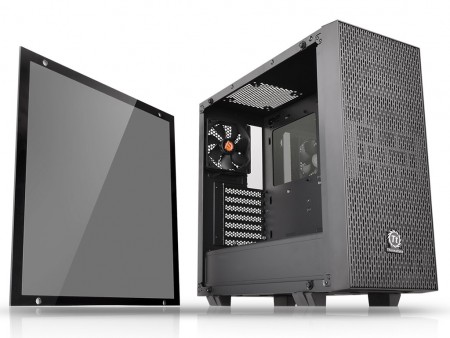 通気性も良好な2面強化ガラス採用ミドルタワー、Thermaltake「Core G21 TG」8月4日発売