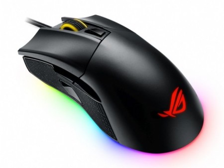 左右スイッチが交換できる、「Aura Sync」対応FPSゲーム向けマウス、ASUS「ROG Gladius II」