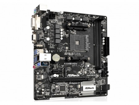 売価約7,000円のRyzen対応MicroATXマザーボード、ASRock「A320M-HDV」