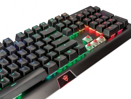 フルRGB LED搭載のメカニカルキーボードがTRUST GAMINGブランドから
