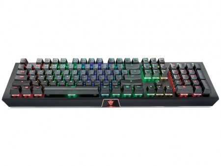 フルRGB LED搭載のメカニカルキーボードがTRUST GAMINGブランドから