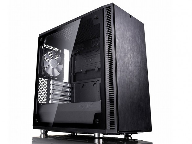 Fractal Designの省スペースタワー型PCケース「Define C/Mini C」に強化ガラスモデル追加