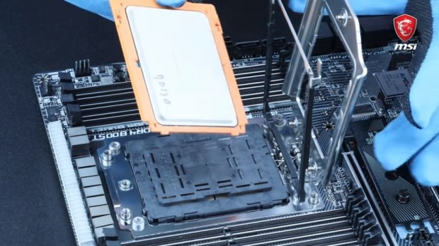 【動画】MSIのインストール動画で判明した、巨大CPU「Ryzen Threadripper」のピン折れ対策とは