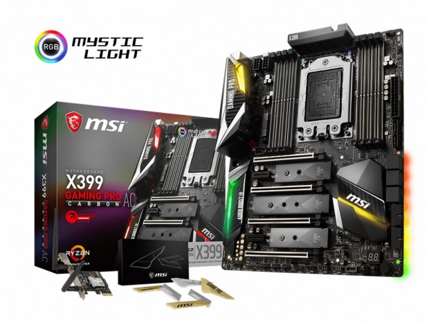 Ryzen Threadripper対応マザー、MSI「X399 GAMING PRO CARBON AC」10日22時発売決定