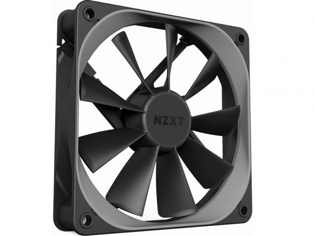 NZXT、面取り加工フレームを採用する大風量ファン「Aer F」シリーズ