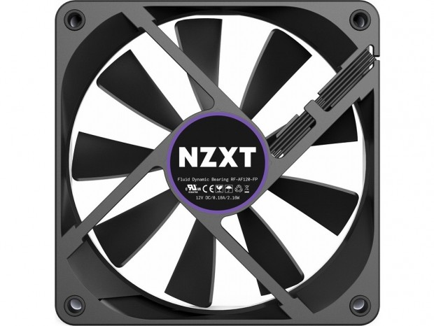 NZXT、面取り加工フレームを採用する大風量ファン「Aer F」シリーズ