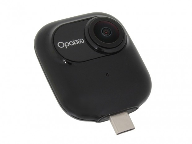 スマホで360°VRパノラマ撮影ができるUSB Type-Cカメラが上海問屋から