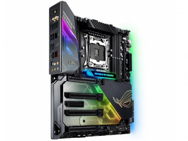 ASUS、Core X対応の最上位X299マザーボード「ROG RAMPAGE VI EXTREME」