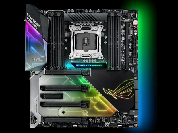 ASUS、Core X対応の最上位X299マザーボード「ROG RAMPAGE VI EXTREME」