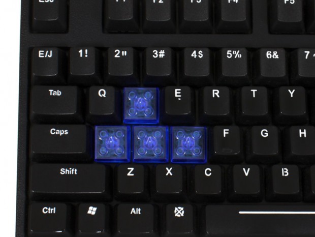 CherryMXキースイッチ対応。連結できるブロック仕様の交換用キートップが上海問屋から