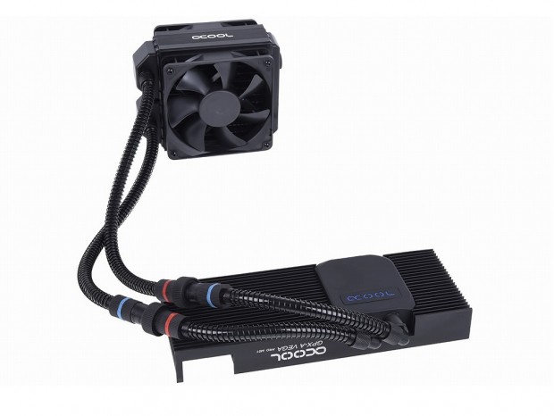 Radeon Vega対応のオールインワン水冷キット、Alphacool「Eiswolf 120 GPX Pro」