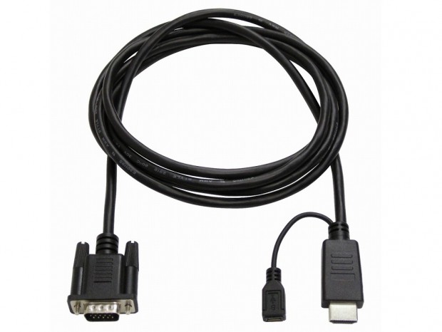アイネックス、HDMI-VGA変換ケーブル「AMC-HDVGA20」など2種発売