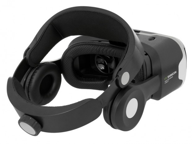 迫力のサウンドで没入感あるVR体験を実現。ヘッドホン一体型VRゴーグルが上海問屋から