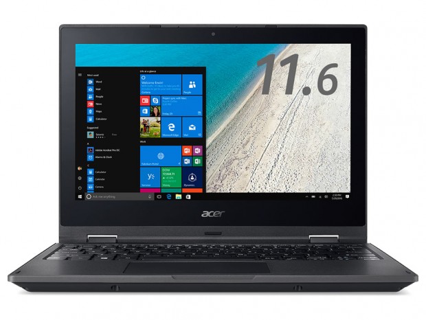 360°回転11.6型コンバーチブル液晶ノート、エイサー「TMB118RN-A14Q」
