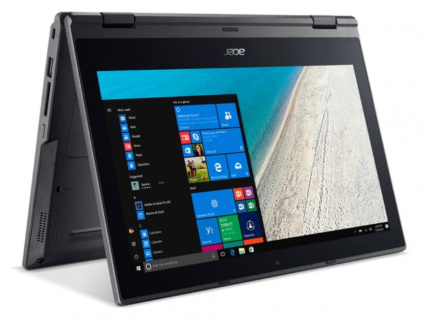 360°回転11.6型コンバーチブル液晶ノート、エイサー「TMB118RN-A14Q」